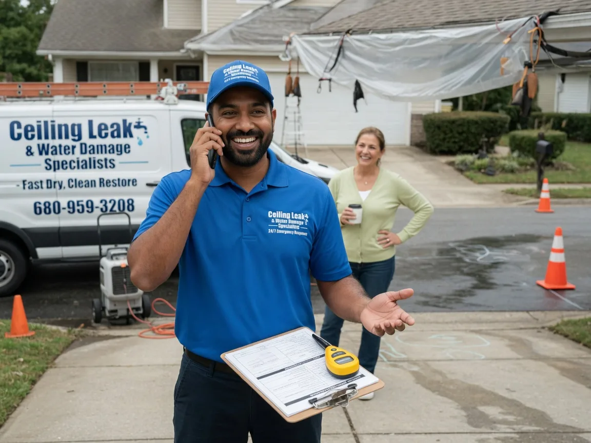 Ceiling Leak Cleanup Nanticoke, PA FAQs